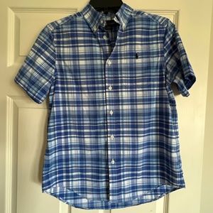Ralph Lauren Polo Boys Plaid Shirt